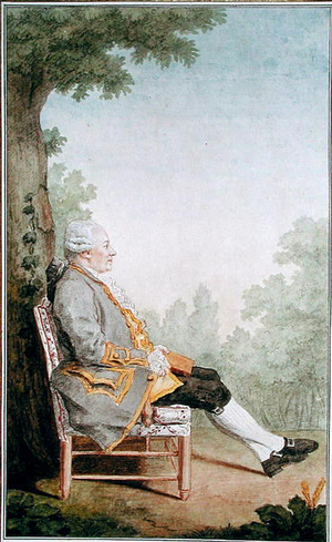 Pierre Chrysostome d'Usson-Bonac (1724-82) Comte d'Usson, 1764 (pencil, watercolour & gouache on paper)