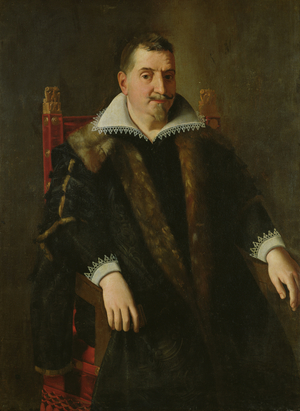 Portrait of Asdrubale Mattei di Giove (1556-1638) c.1615 (oil on canvas)