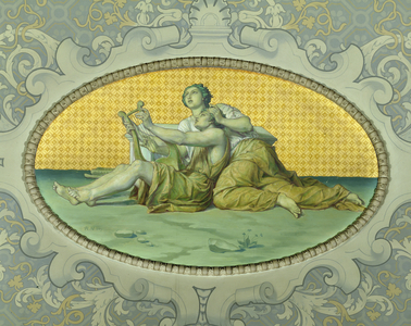 Music, from the Galerie de Peinture, 1859 (mural)