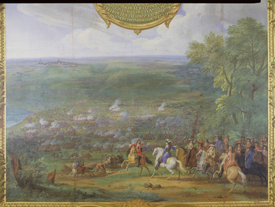 The Battle of Rocroi, 19th May 1643, central section, 1688 (oil on canvas)