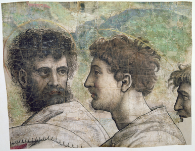 St. Peter Receiving the Keys to Heaven (fresco) (detail)