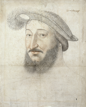 Francois I (1494-1547) c.1540-45 (pencil on paper)