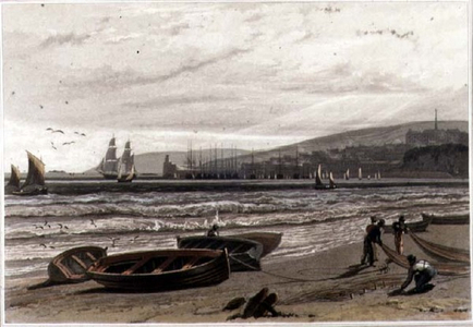 Penzance: from "A Voyage Around Great Britain", pub. in 8 Volumes, 1814-25 by W. Daniel (1769-1837)