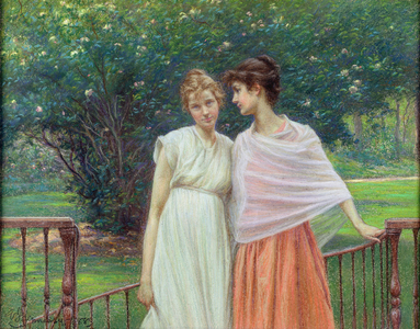 A Secret, 1889 (pastel on paper)