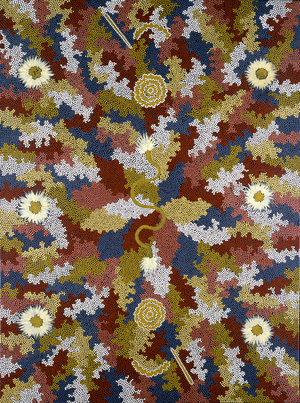 Men's Dreaming, 1988 (acrylic)