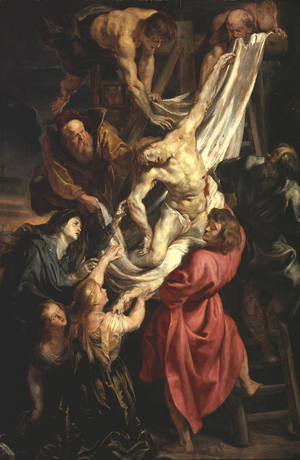 The Descent from the Cross, 1611-13 (oil on panel)