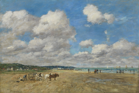 Deauville, 1893 (oil on canvas)
