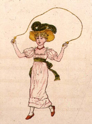 Skipping, from 'A Day in a Child's Life'