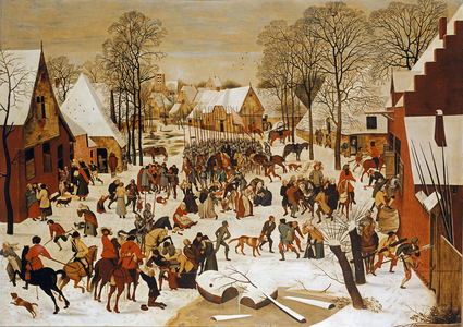 A Winter Scene with Massacre of the Innocents