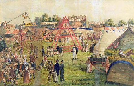 Croydon Fair, 1833 (w/c & ink on paper)