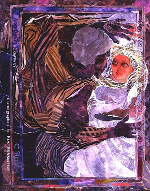Othello, advertisement for performance by the Arc Dance Company, 1994 (mixed media) (poster)