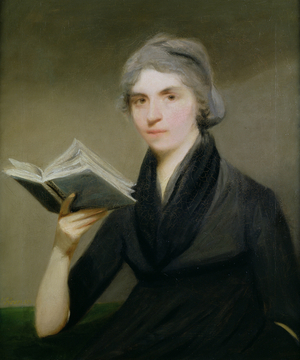 Portrait of Mary Wollstonecraft, c.1787 (oil on canvas)