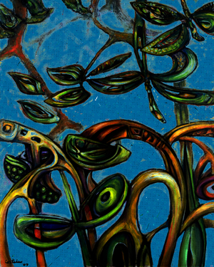 Mangroves, 2008 (pigment print on somerset velvet)