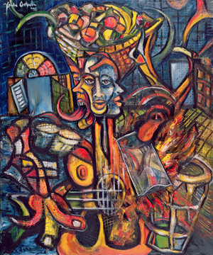 A que sabe la nostalgia, 1998 (oil on canvas)