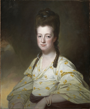 Portrait of Dorothy Cavendish, Duchess of Portland, c.1772 (oil on canvas)