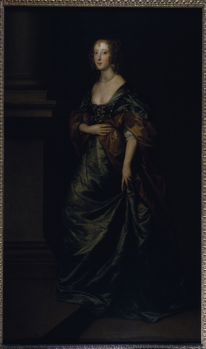 Portrait of Elizabeth Cecil, Countess of Devonshire, c.1639 (oil on canvas)