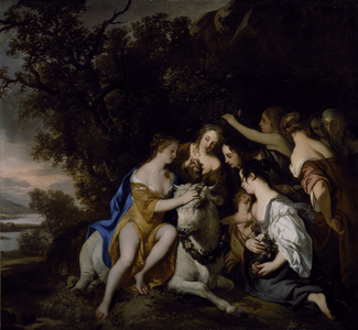 The Rape of Europa (oil on canvas)
