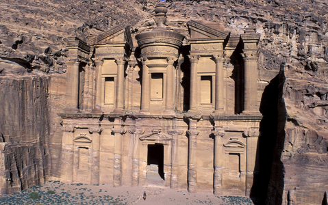 Al-Deir monastery, Petra, Jordan, Middle East