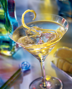 Rum Martini cocktail, Italy