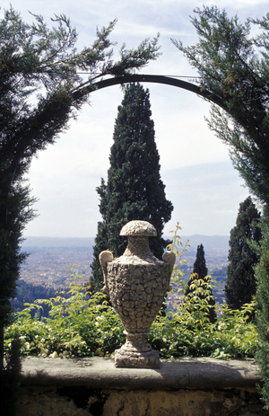 Villa Le Balze, Fiesole, Florence, Tuscany, Italy.