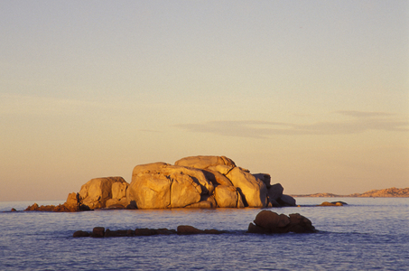 Seaside between Santa Teresa di Gallura and Palau, Sardegna, Italy.