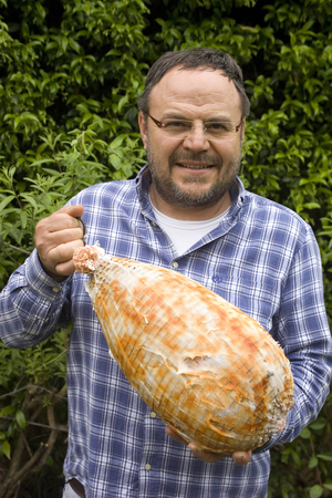 Ventricina del Vastese salami, Fattorie dell'Uliveto farm holidays, Scerni, Abruzzo, Italy