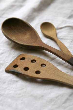 Wooden cutlery, Italy