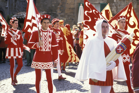 Corpus Domini procession, Orvieto, Umbria, Italy