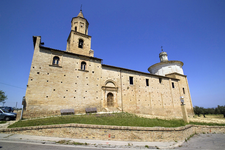 Santa Maria in Piano abbey, Loreto Aprutino, Abruzzo, Italy