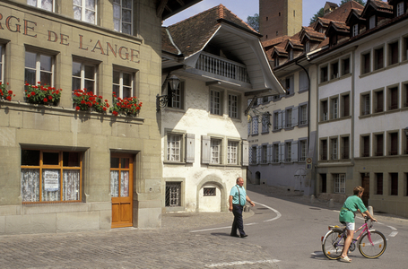 petit st. jean square, fribourg, switzerland
