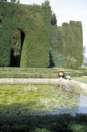 Villa Gamberaia, Settignano, Florence, Tuscany, Italy.