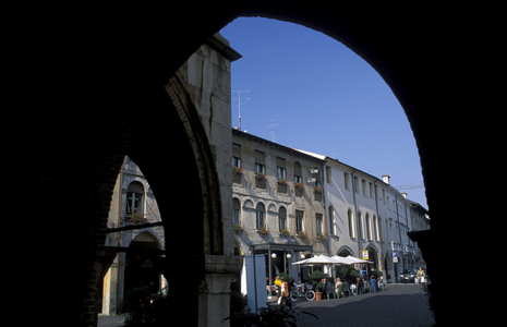 Corso Vittorio Emeuele, Pordenone, Frili Venezia Giulia, Italy.