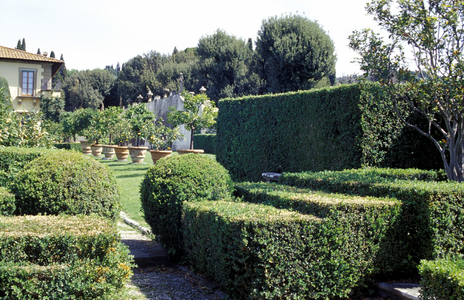 Villa Gamberaia, Settignano, Florence, Tuscany, Italy.