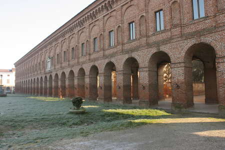 Gallery, Palazzo Giardino, Sabbioneta, Lombardy, Italy