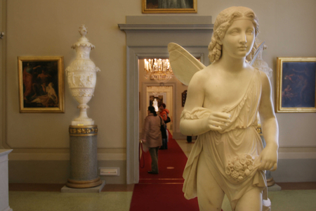 Correspondence, Yohji Yamamoto art exhibition, Pitti palace, Florence, Tuscany, Italy