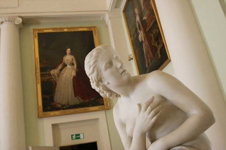 Correspondence, Yohji Yamamoto art exhibition, Pitti palace, Florence, Tuscany, Italy