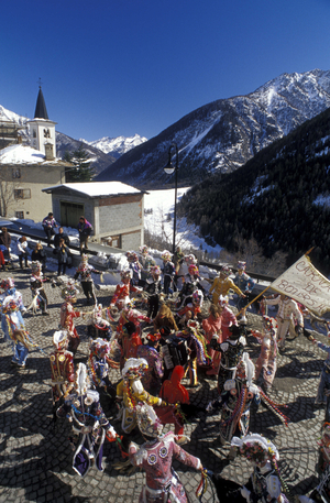 Carnival, San Rhemy en Bosses, Valle d'Aosta, Italy