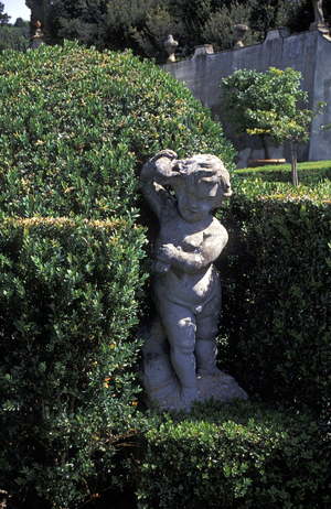 Villa Gamberaia, Settignano, Florence, Tuscany, Italy.