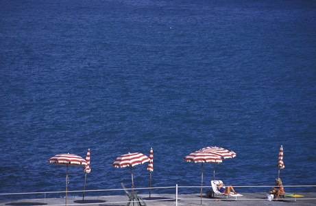 Corso Italia wharf, Boccadasse, Genoa, Ligury, Italy