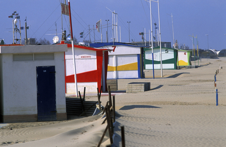The beach, Rimini, Emilia-Romagna, Italy