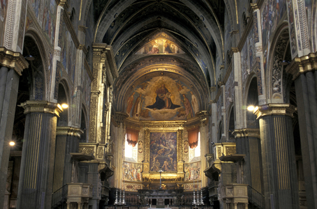 Fresco, Cathedral, Cremona, Lombardy, Italy