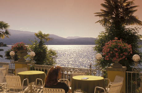 Landscape, Garda lake, Lombardy, Italy