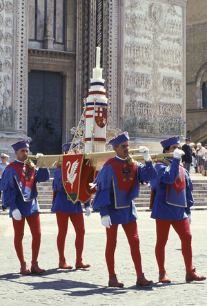 Corpus Domini procession, Orvieto, Umbria, Italy