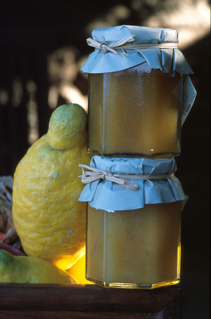 Lemon jam, Pantelleria, Sicily, Italy