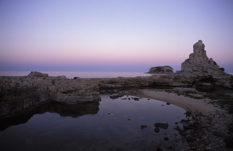 Roman harbour, Pianosa, Tuscany, Italy