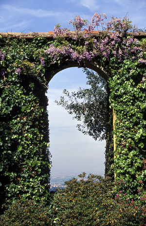 Villa Le Balze, Fiesole, Florence, Tuscany, Italy.