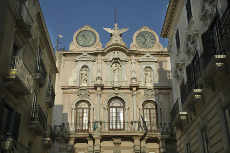 Collegio church, Trapani, Sicily, Italy