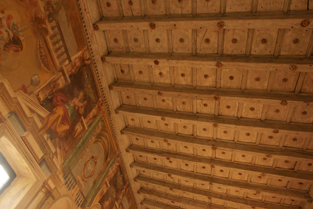 Gallery, Palazzo Giardino, Sabbioneta, Lombardy, Italy