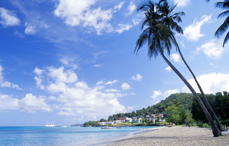 Beach, Grenada island, Caribbean, Central America