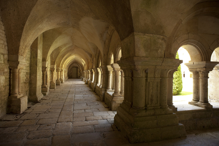 Abbey of Fontenay, Bitis, Burgundy, France (photo)